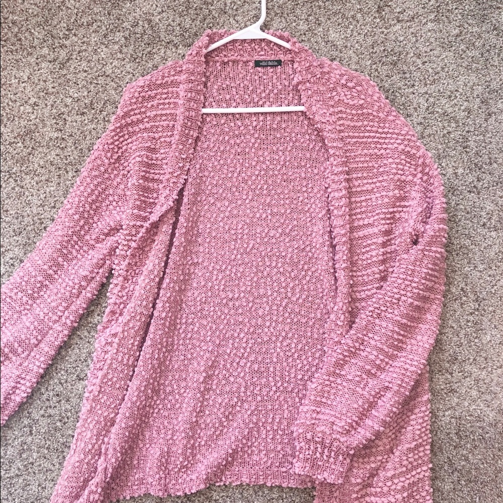 Popcorn cardigan
